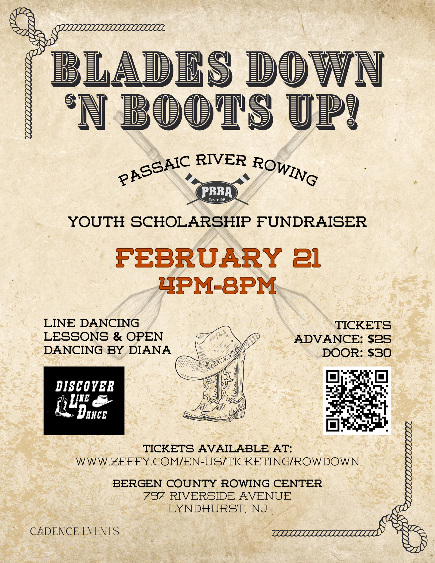 Blades Down 'N Boots Up! (February 21st)