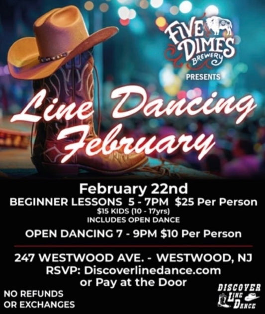 Five Dimes Brewery - with Lesson (February 22)