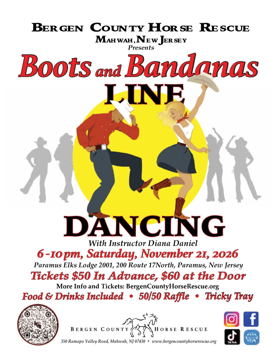 Boots & Bandanas Horse Rescue Fundraiser (November 21st)