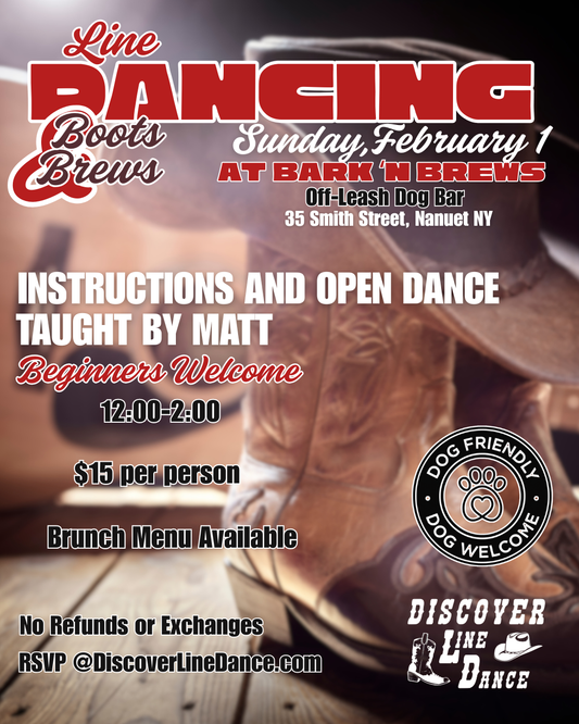 Boots & Brews at Bark 'N Brews (February 1st)