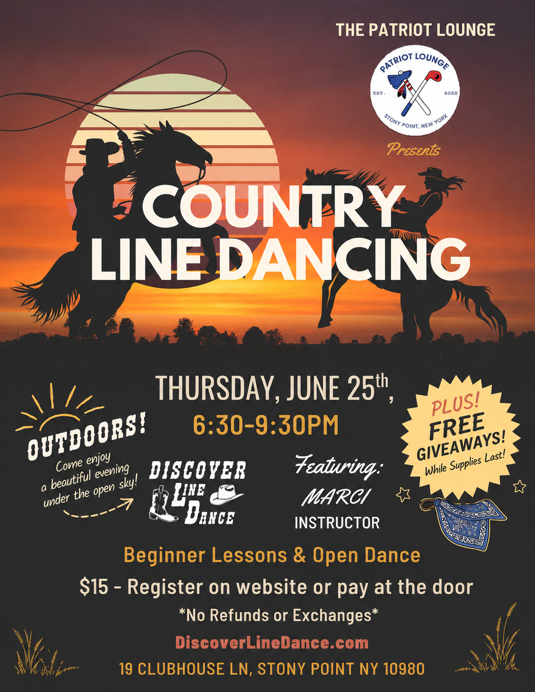 Patriot Lounge (June 25)