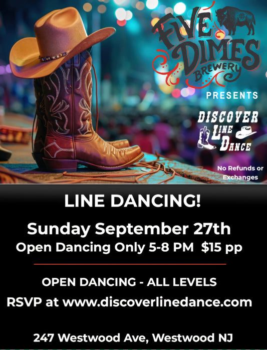 Five Dimes Brewery - Open Dance Only  (September 27th)